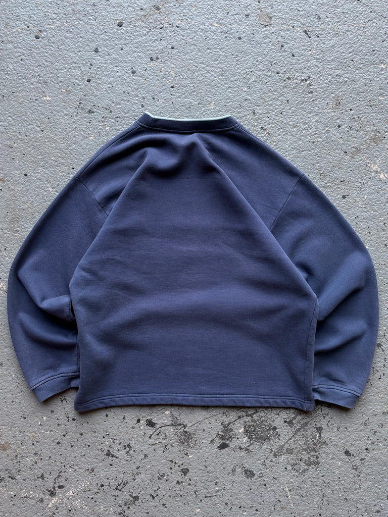 2000s Billabong Spellout Black Navy/White Sweatshirt