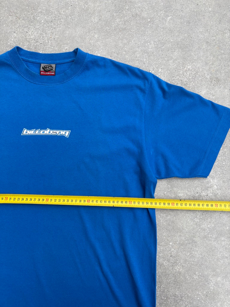 2000s Billabong Spellout Graphic Tee Blue