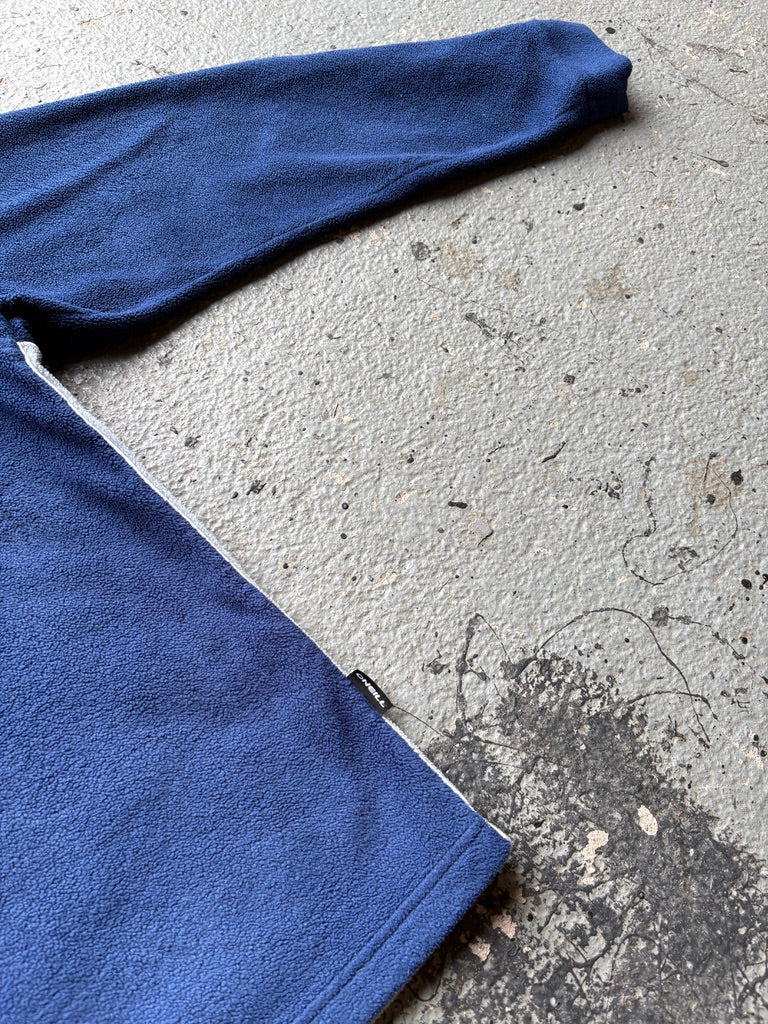 2000s O'Neill Quarter Zip Blue/Navy Fleece