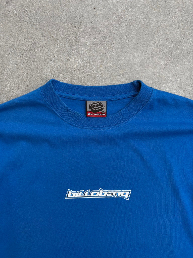 2000s Billabong Spellout Graphic Tee Blue