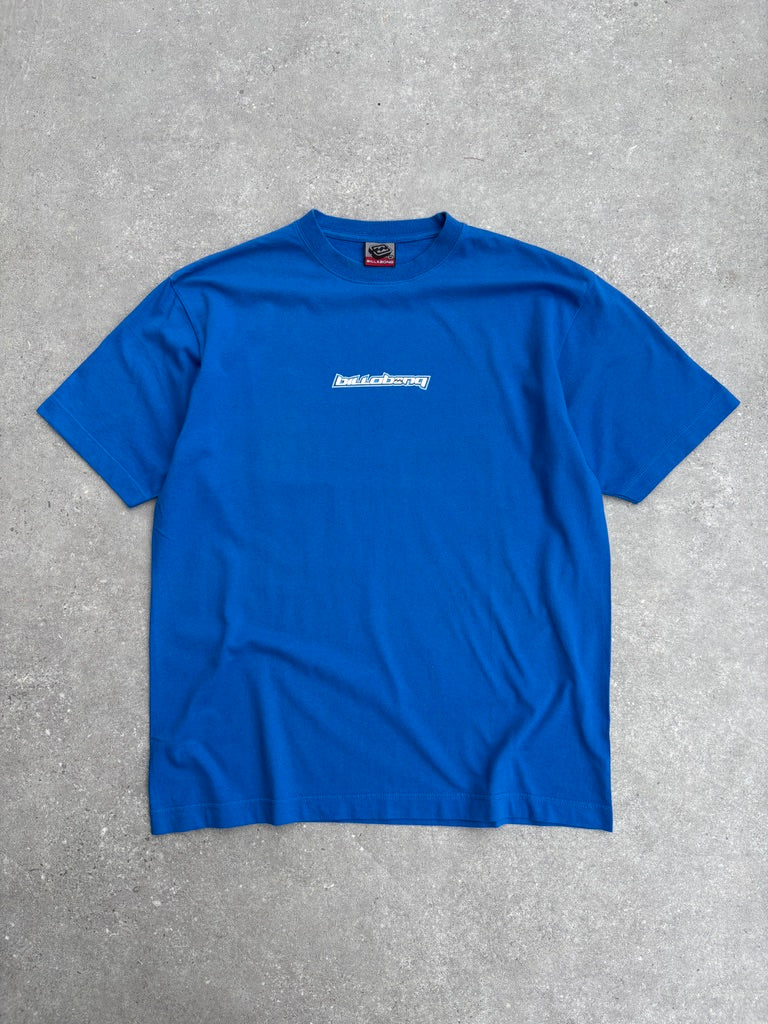 2000s Billabong Spellout Graphic Tee Blue