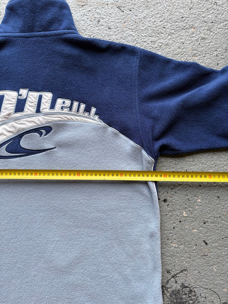 2000s O'Neill Quarter Zip Blue/Navy Fleece