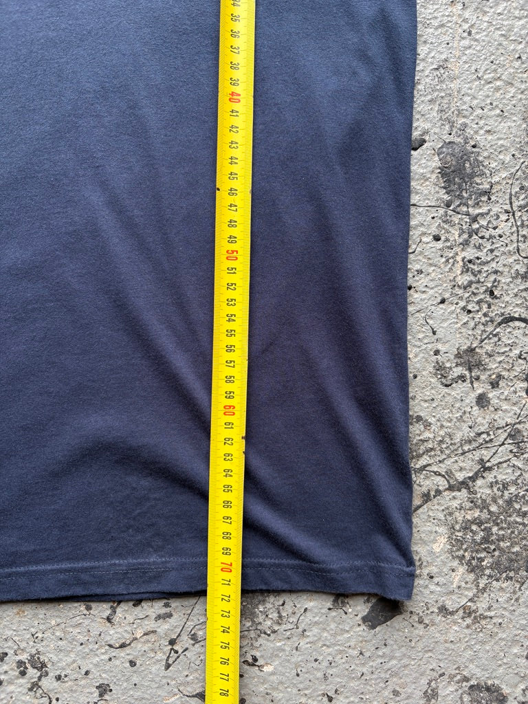 2000s Quiksilver Navy Spell Out Tee