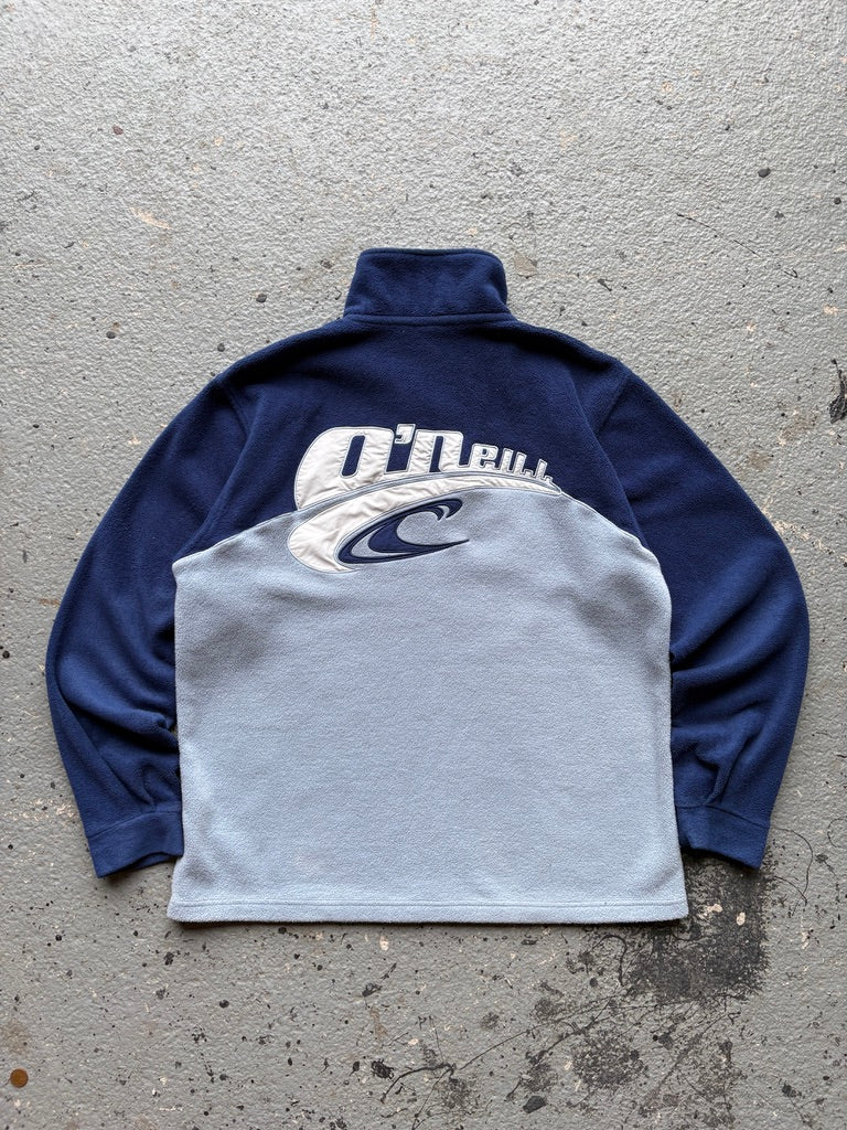 2000s O'Neill Quarter Zip Blue/Navy Fleece
