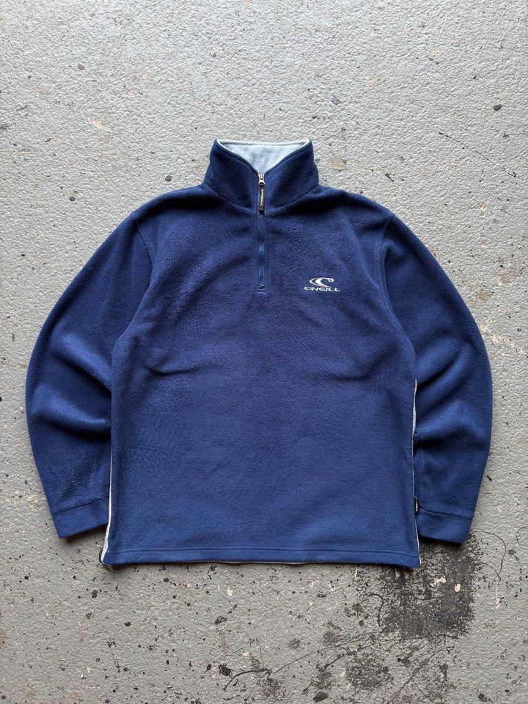 2000s O'Neill Quarter Zip Blue/Navy Fleece