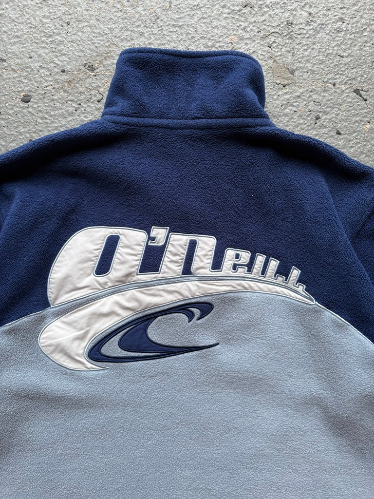 2000s O'Neill Quarter Zip Blue/Navy Fleece