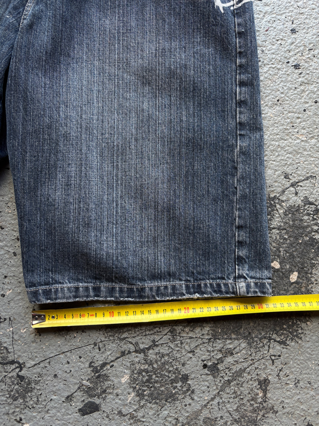 2000s Billabong Denim Spellout Baggy Skater Jorts