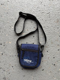 2000s Billabong Mini Crossbody Bag Navy Blue Canvas Shoulder Pouch