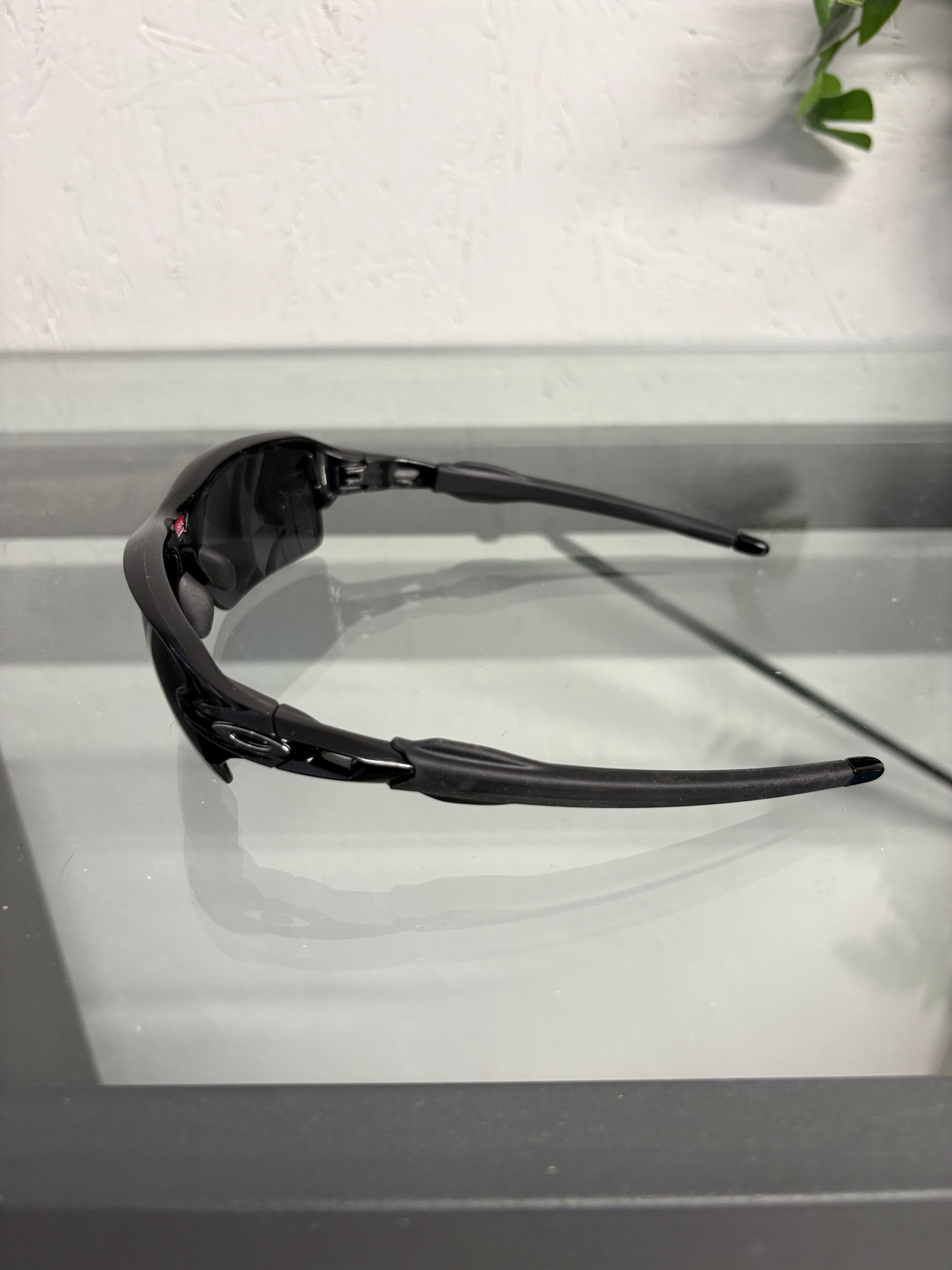 2000s Oakley Flak 2.0 Sunglasses Polished Black/Prizm Polarized Lenses