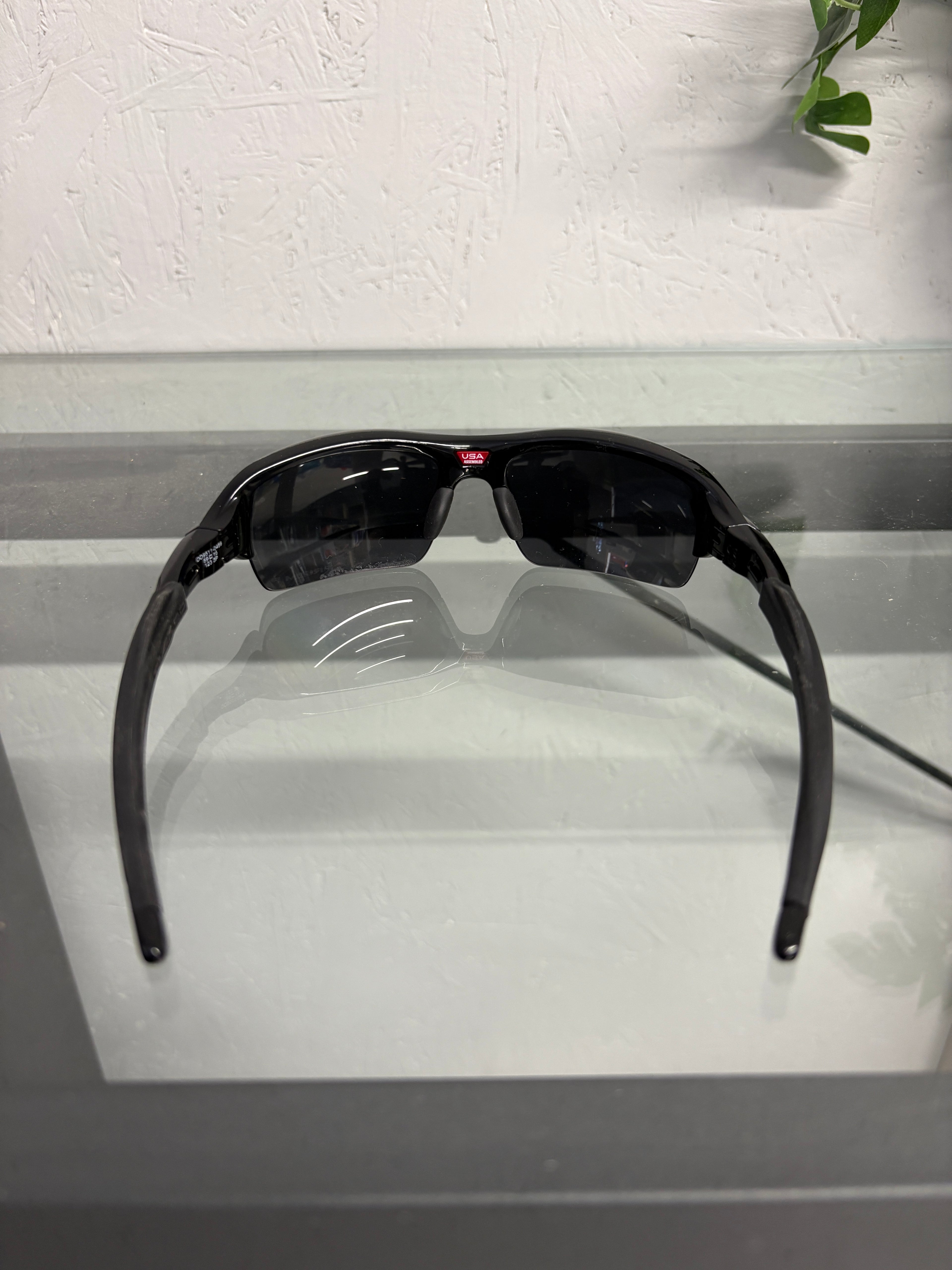 2000s Oakley Flak 2.0 Sunglasses Polished Black/Prizm Polarized Lenses