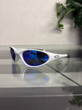 2000s Oakley Minute 1.0 Pearl White/Ice Iridium