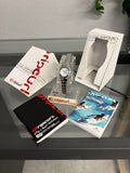 2000s Rip Curl Classic Watch Silver Cyber Surf Watch Boxed