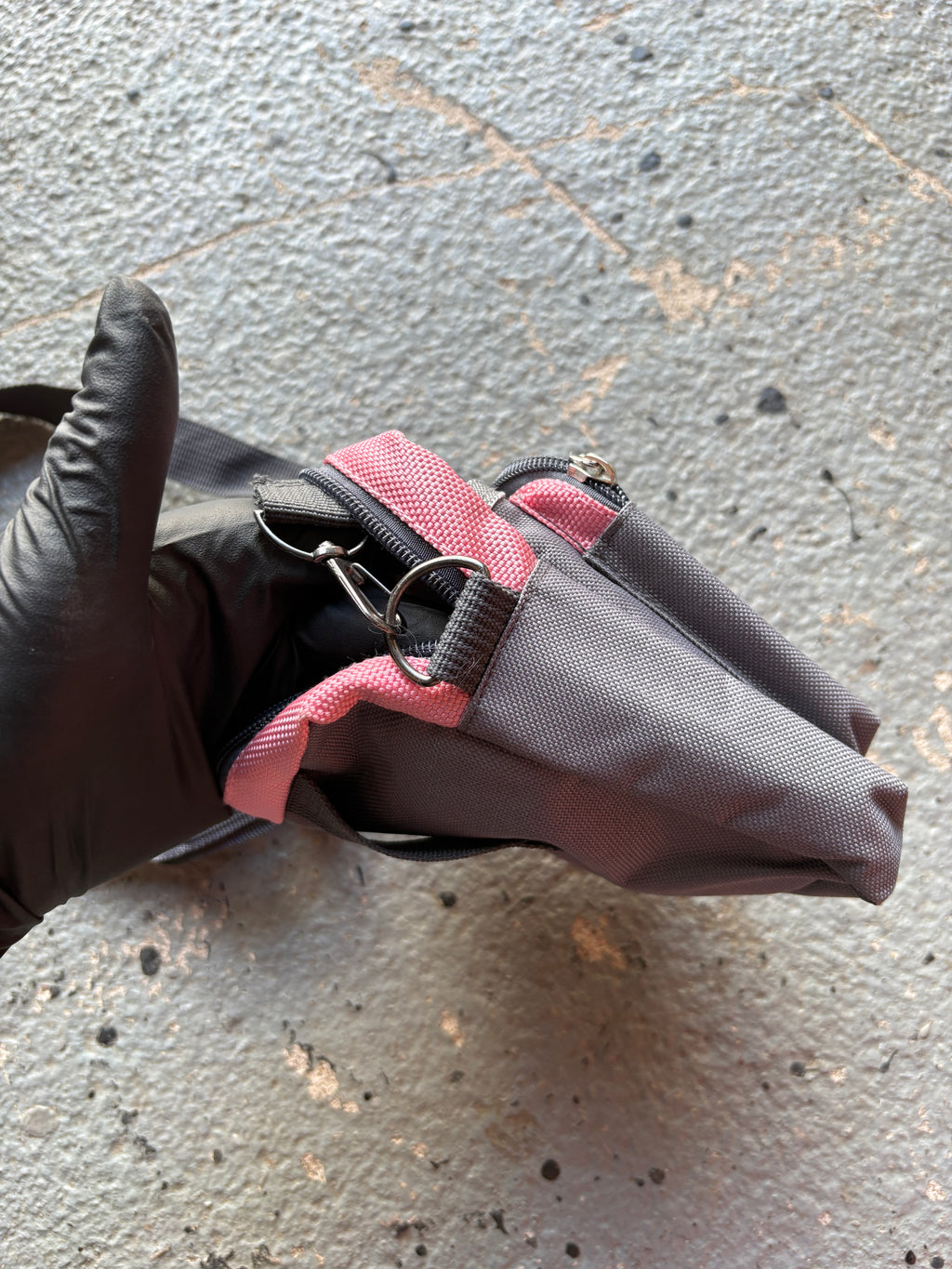 2000s Billabong Strap Bag Pink/Grey