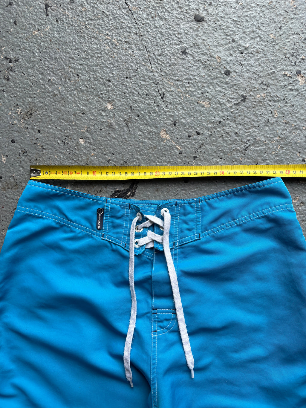 2000s Rip Curl Board Shorts Back Design Navy / Blue