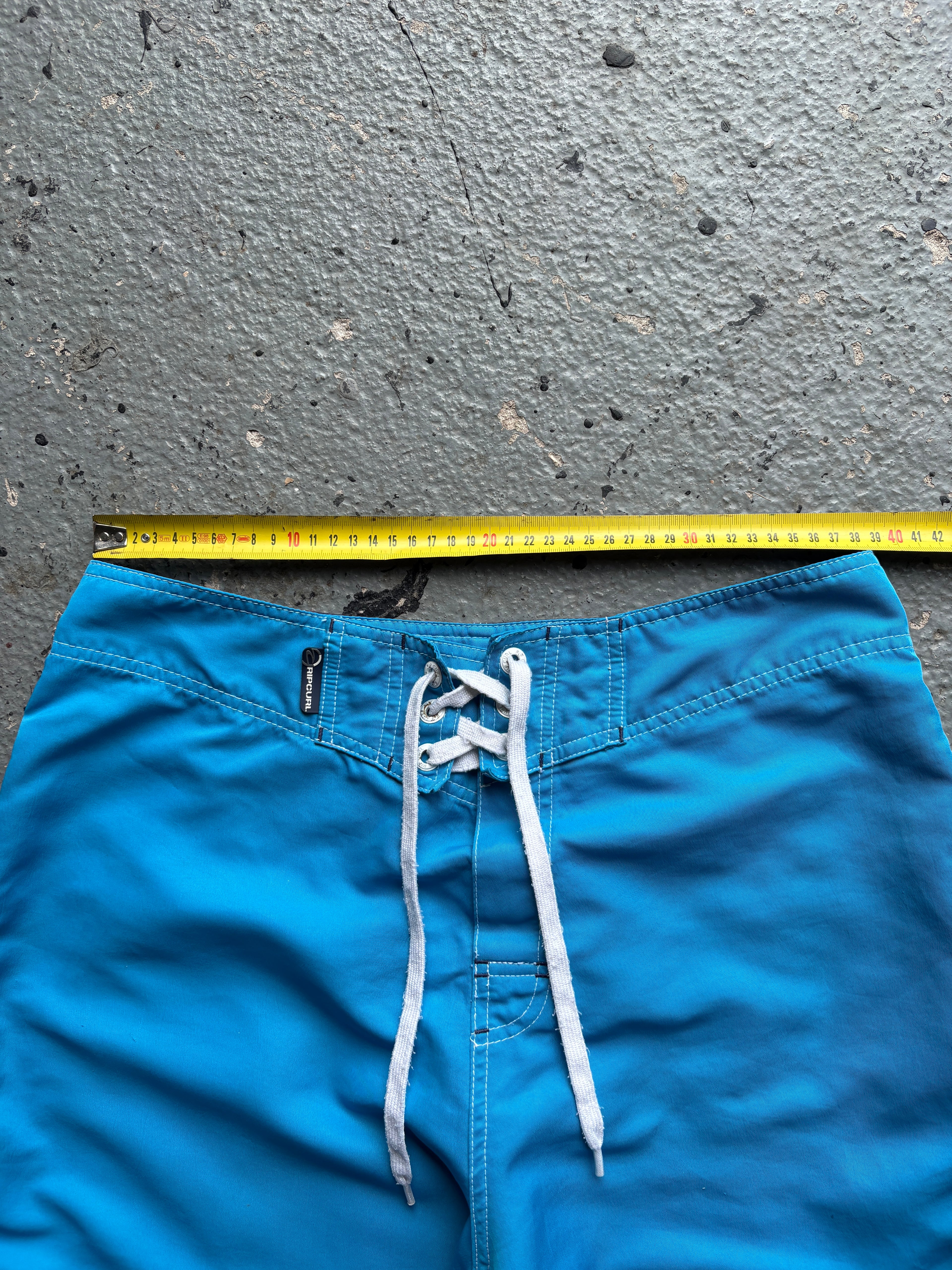 2000s Rip Curl Board Shorts Back Design Navy / Blue