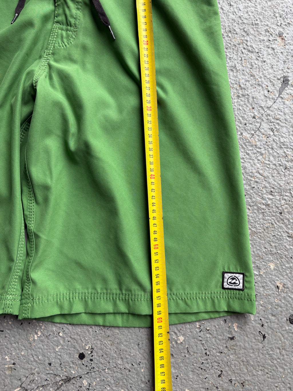 2000s Billabong Board Short Green Back Design