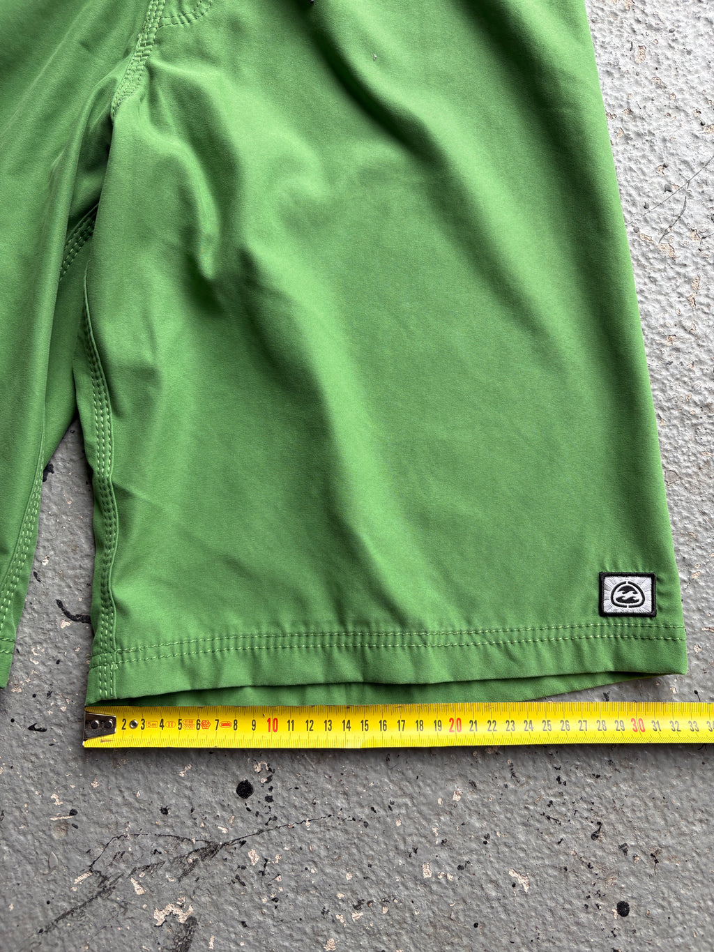 2000s Billabong Board Short Green Back Design