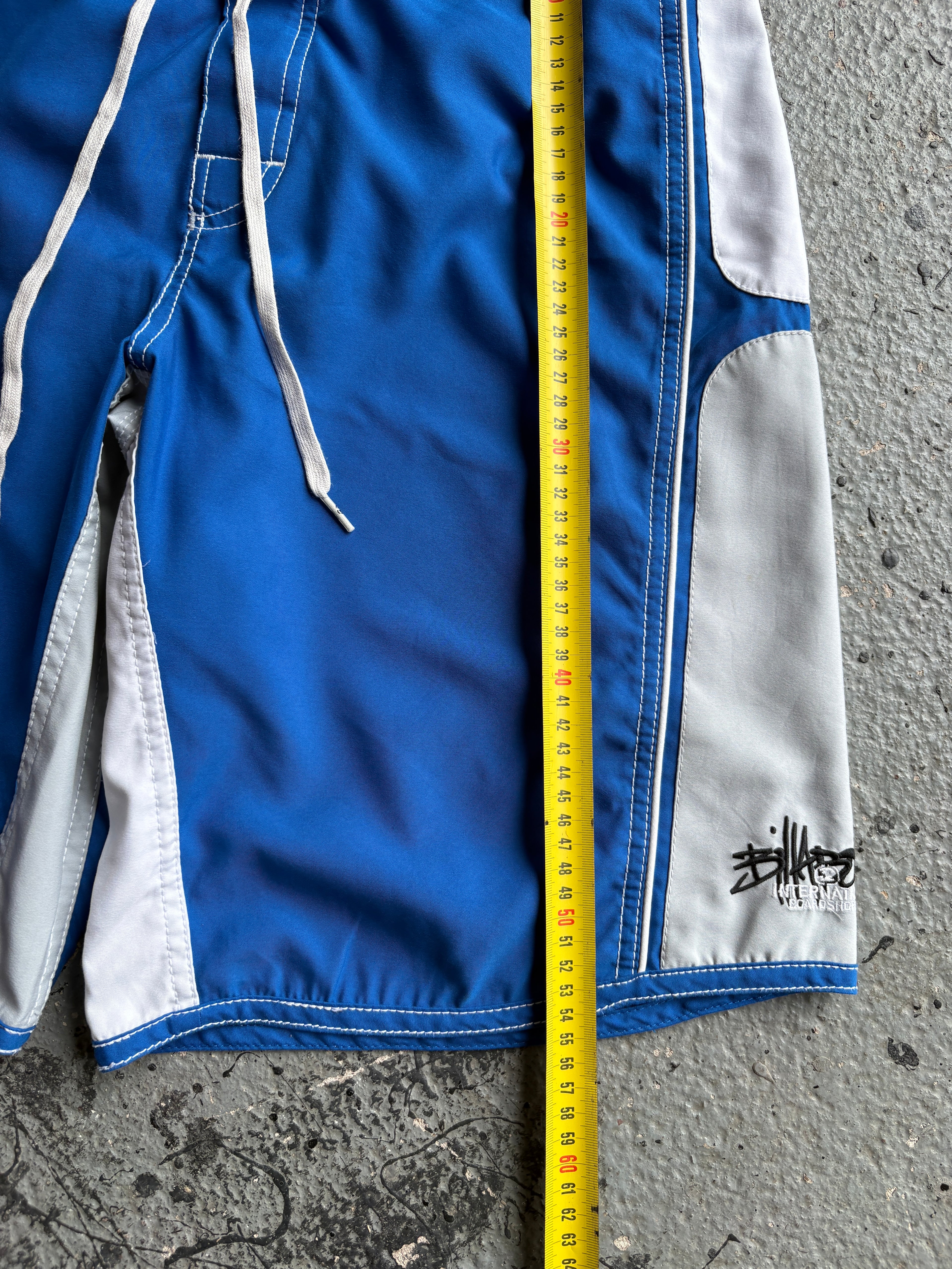 2000s Billabong Board Shorts Blue / White