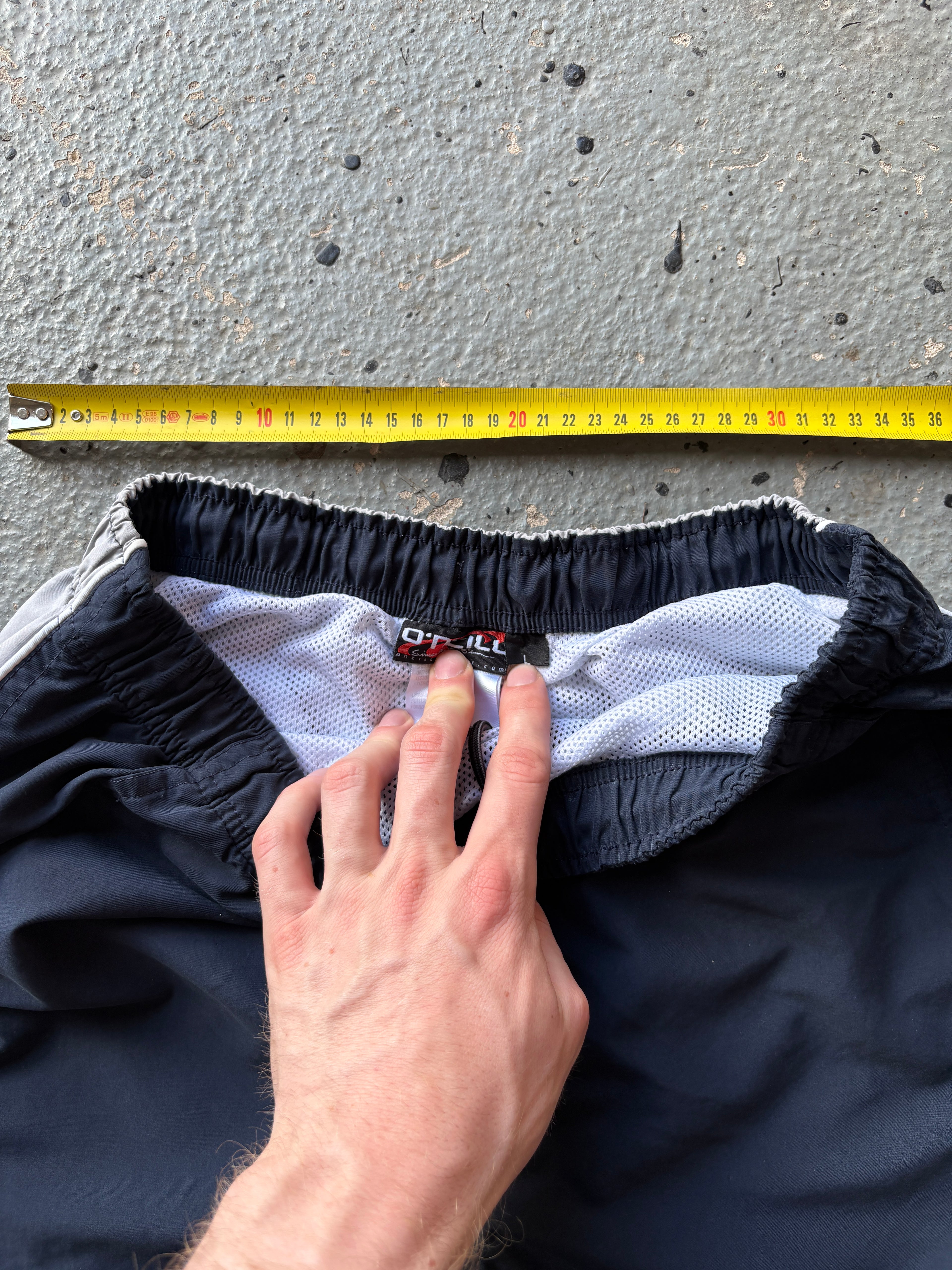 2000s O'Neill Board Short Navy / Light Grey