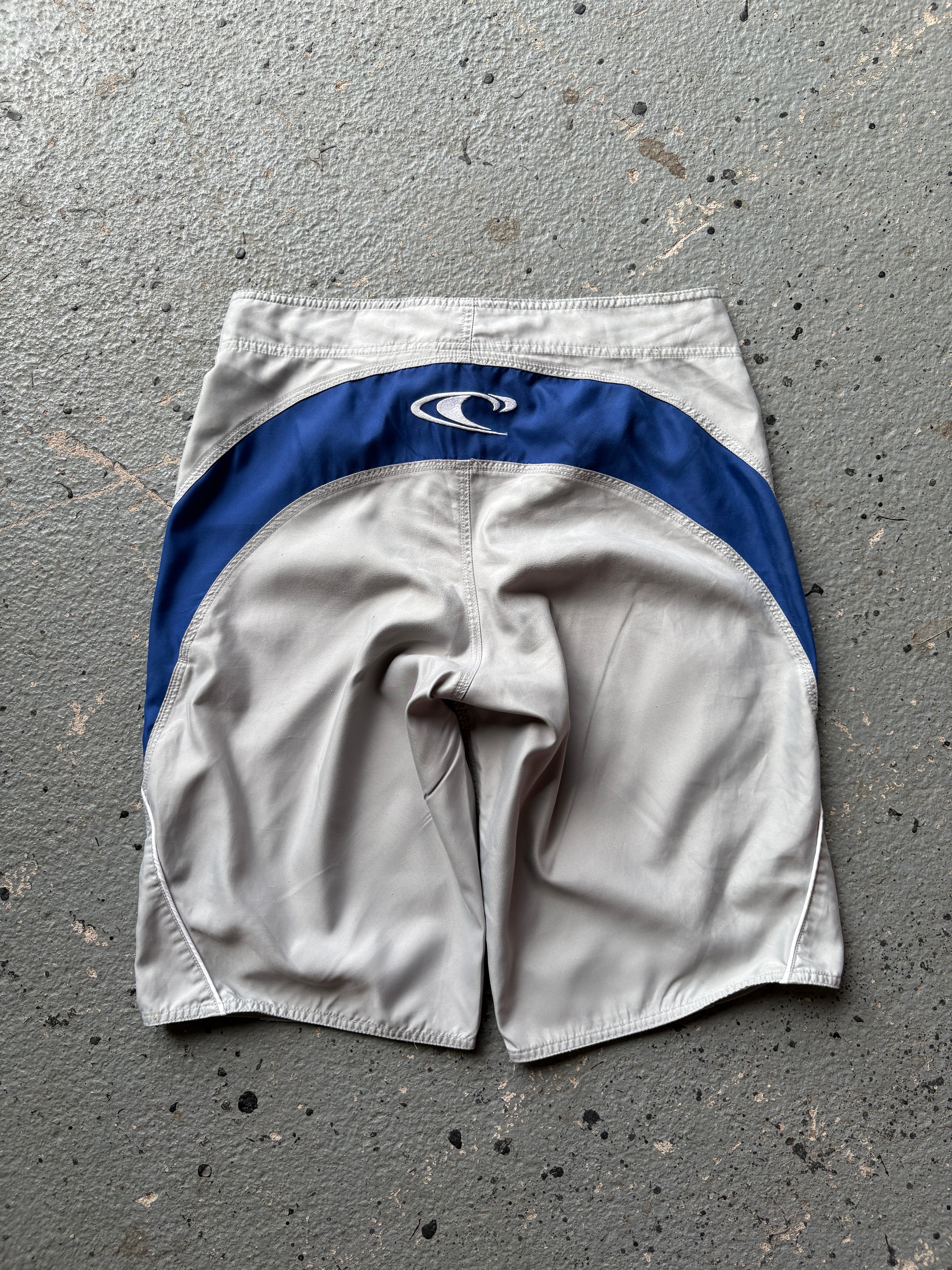 2000s O'Neill Board Shorts Grey / Navy