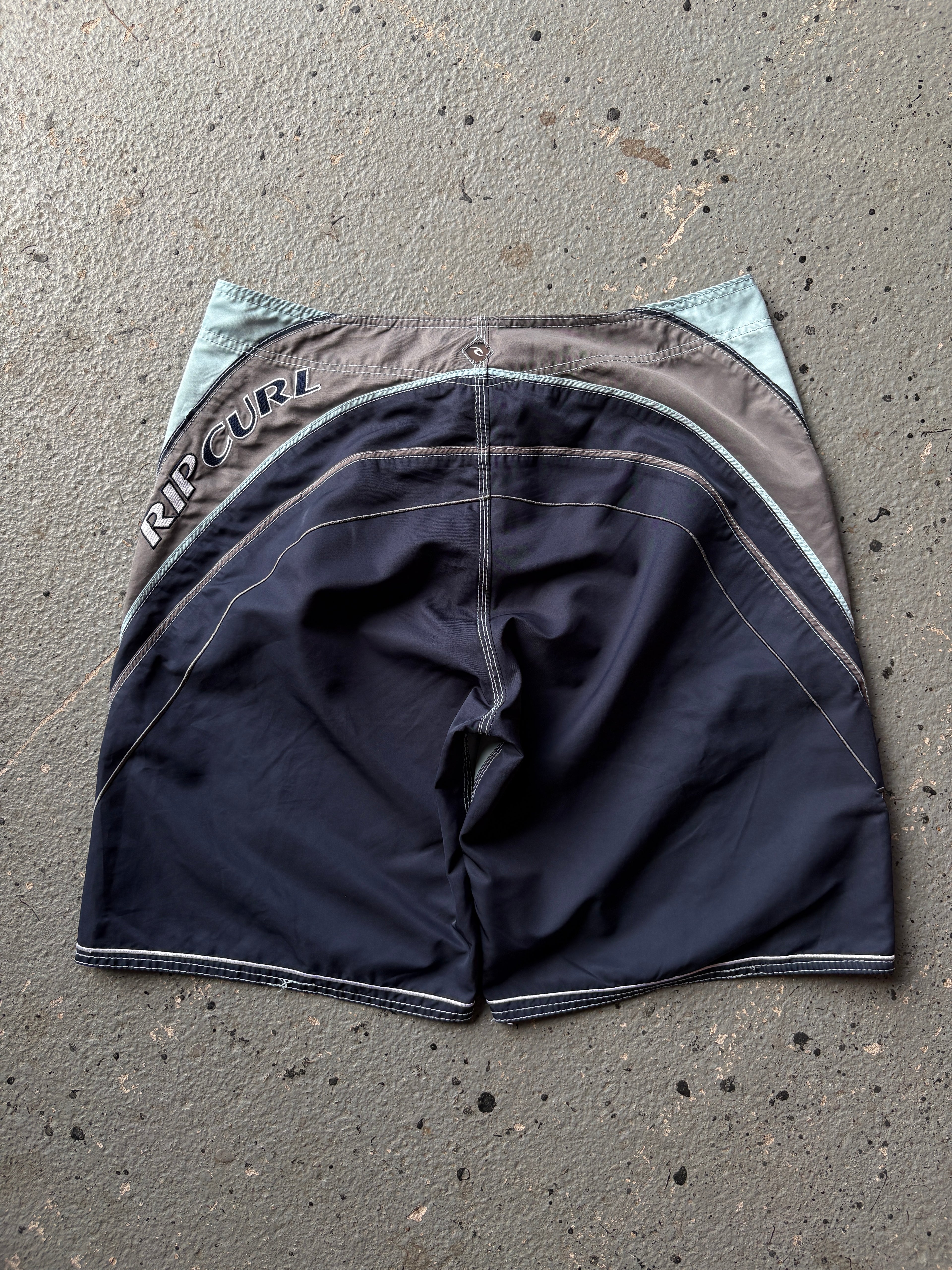 2000s Rip Curl Board Shorts Turquoise / Navy