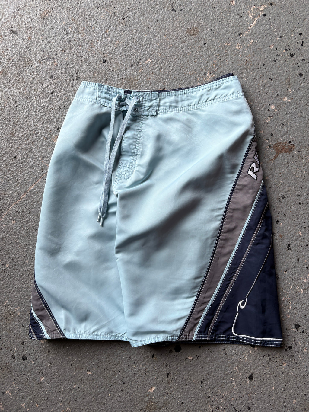 2000s Rip Curl Board Shorts Turquoise / Navy