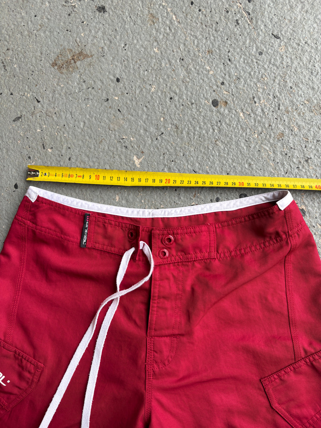 2000s Animal Boardshorts Red / White Spellout Rare