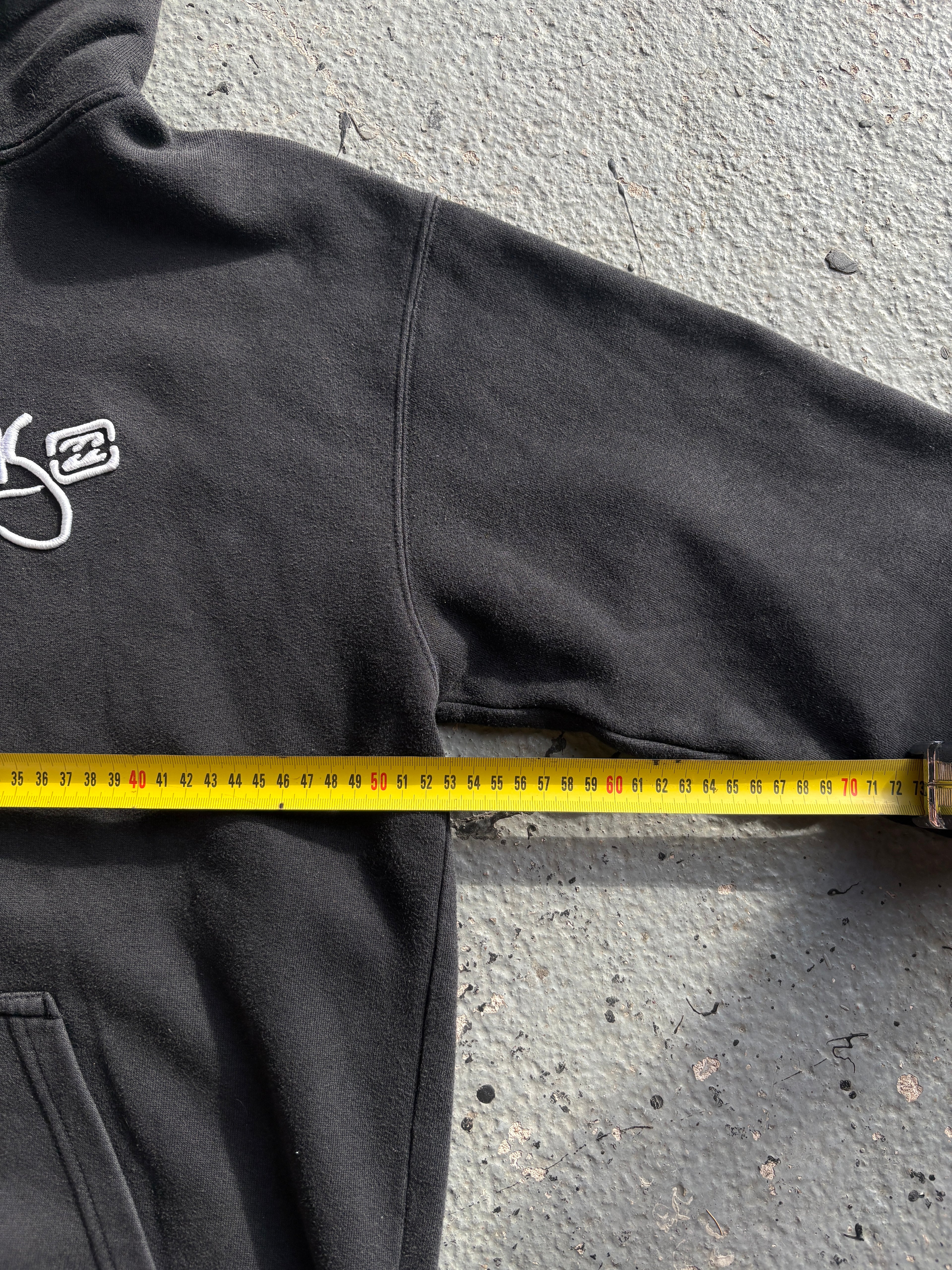 2000s Billabong Hoodie Spellout Black
