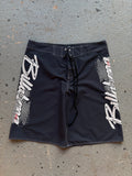 2000s Billabong Boardshorts Spellout Navy / White