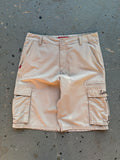2000s Quiksilver Cargo Small Spellout Cargo Shorts
