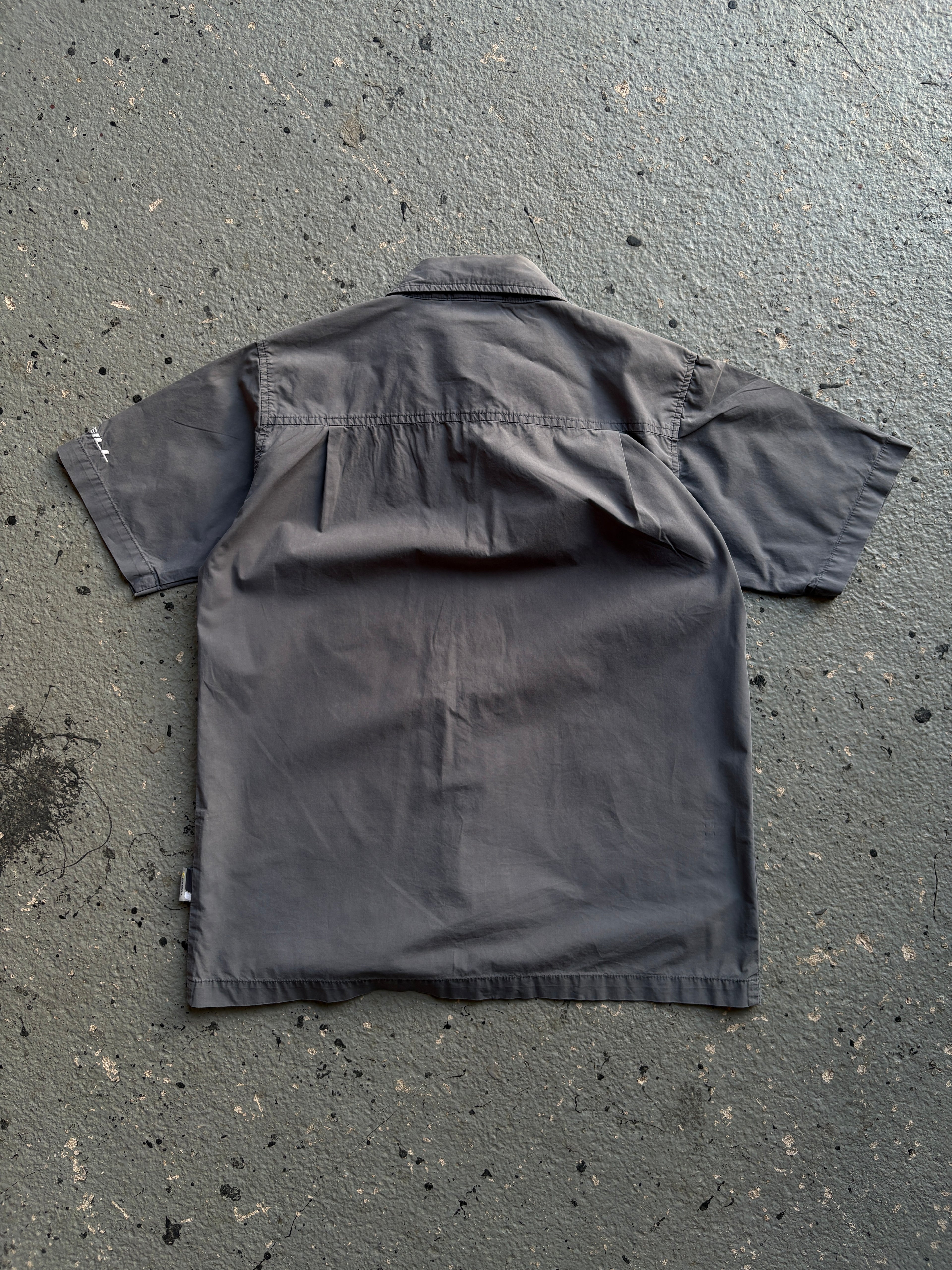 2000s O'Neill Boardcore Button Up Shirt Grey / White