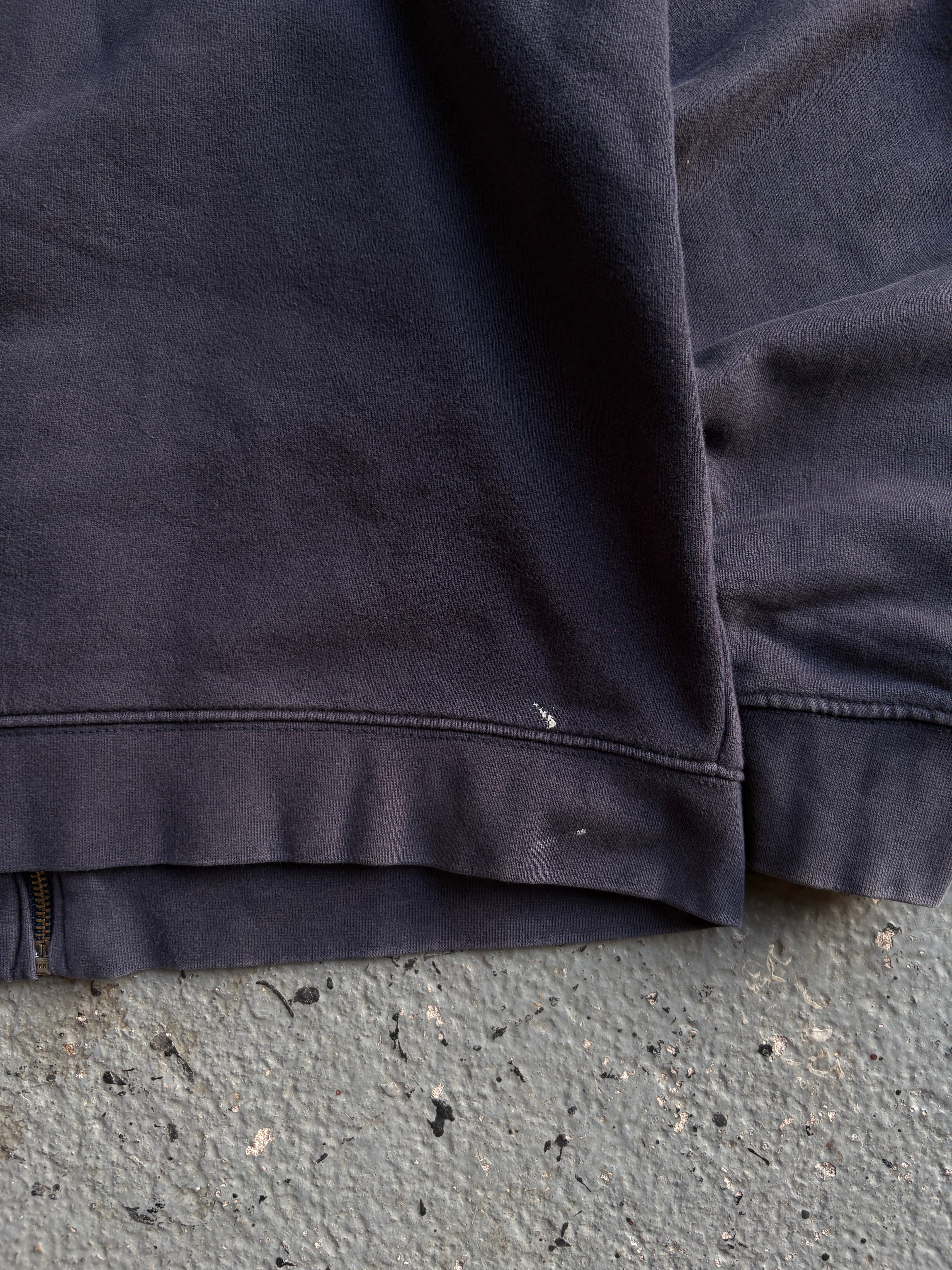 2000s Animal Hoodie Spellout Navy / Yellow